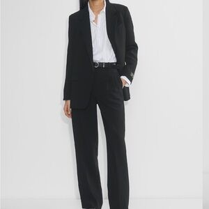 Aritzia The Effortless Pant™. High-waist wide-leg Japanese Crepe Trousers NWOT